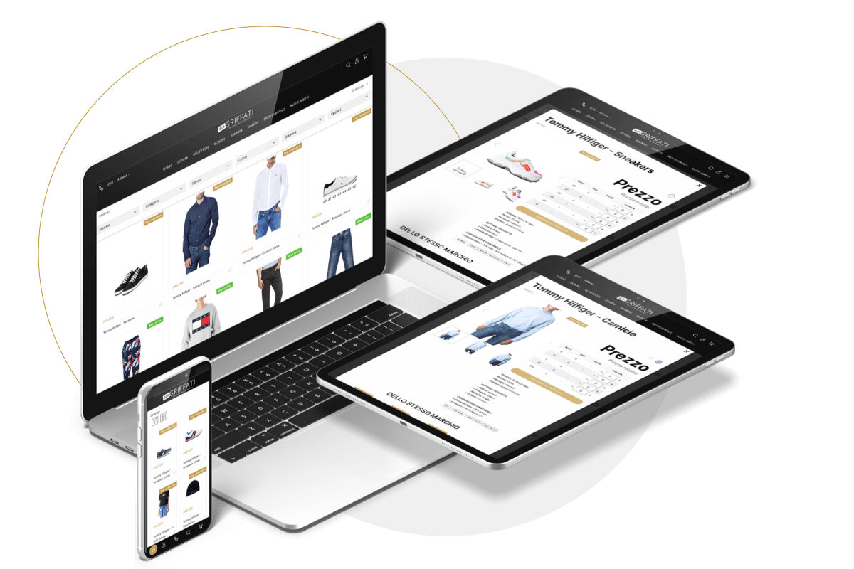 Venta online al mayor de ropa firmada stock - B2B