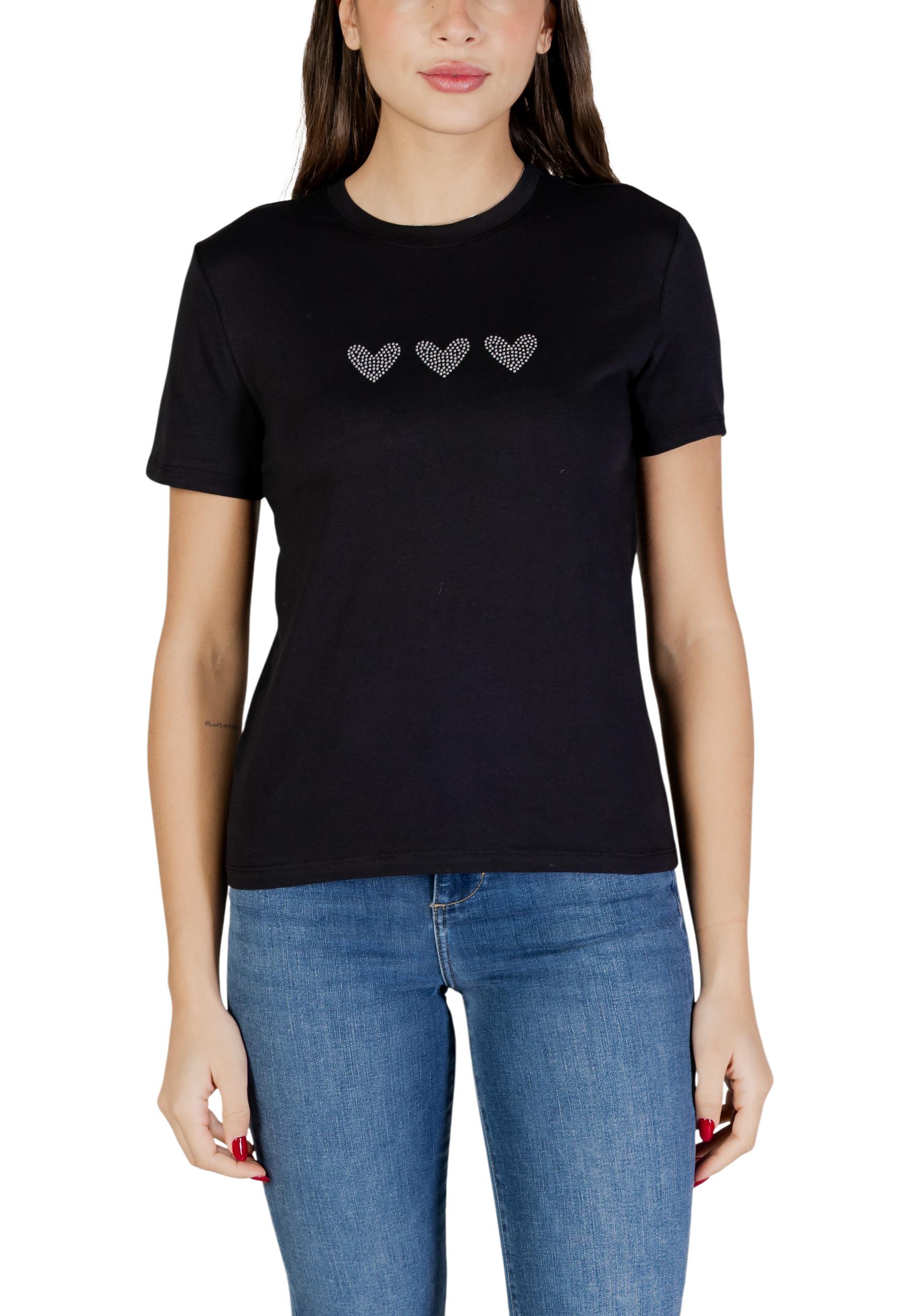 Damen T-shirt Für Den Sommer Legeres Baumwollshirt Basic Oberteil_voghion.com