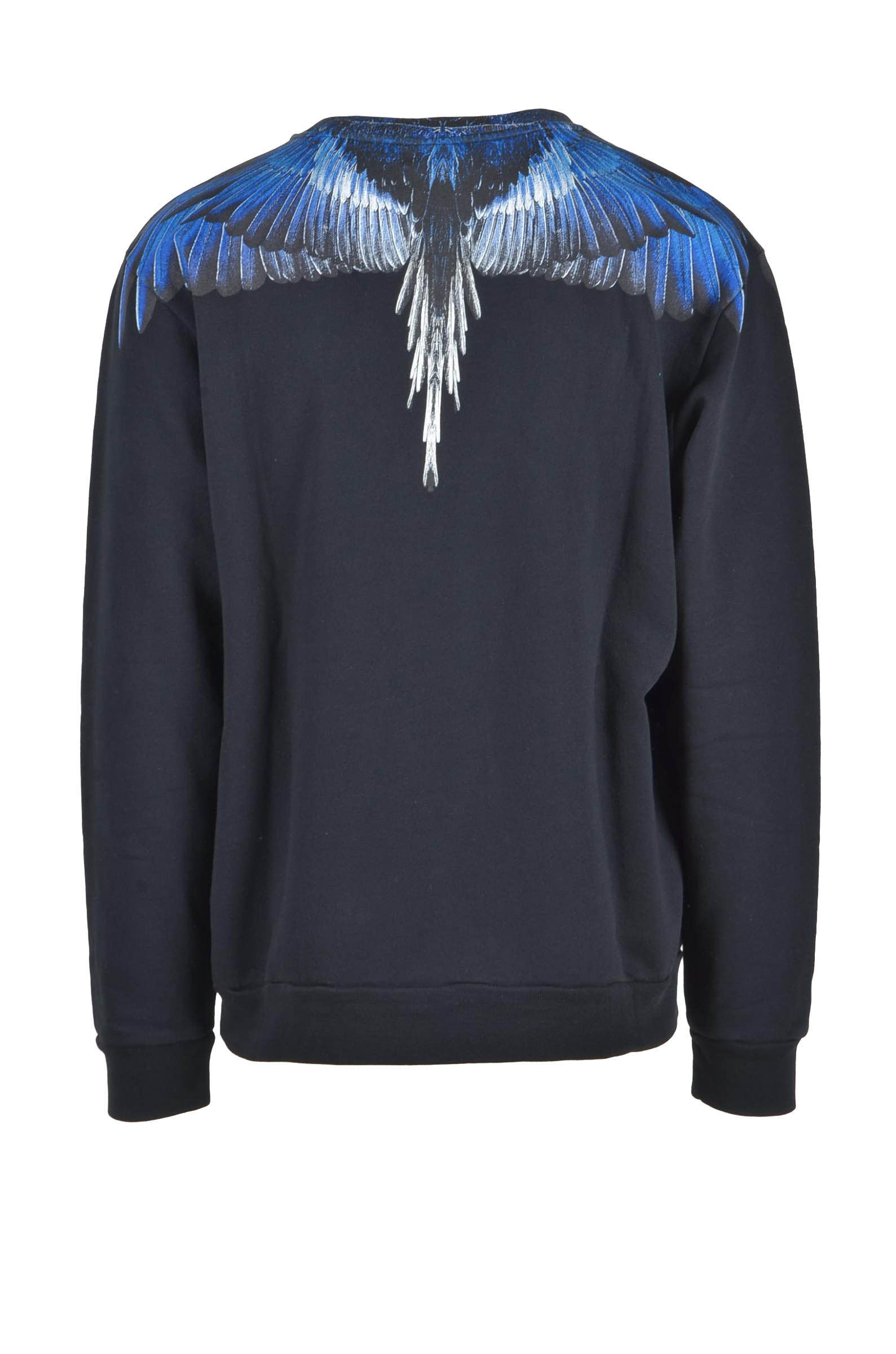 felpa uomo MARCELO BURLON nero GN005 - ZOOODE.COM