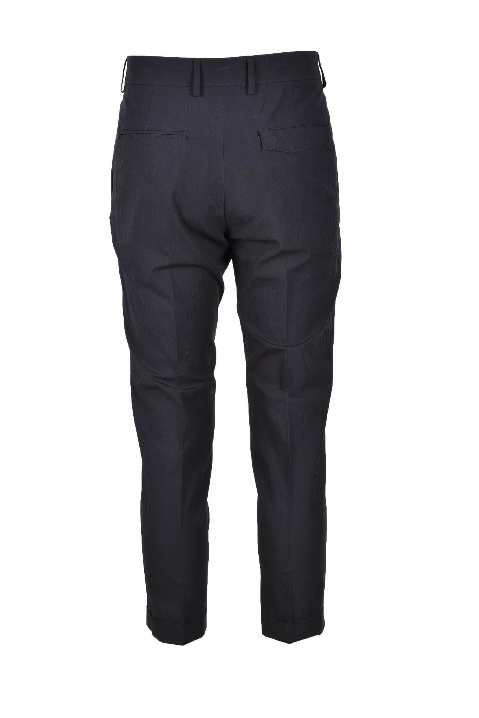 pantalones hombre PAOLO PECORA MILANO negro GM783 - ZOOODE.COM