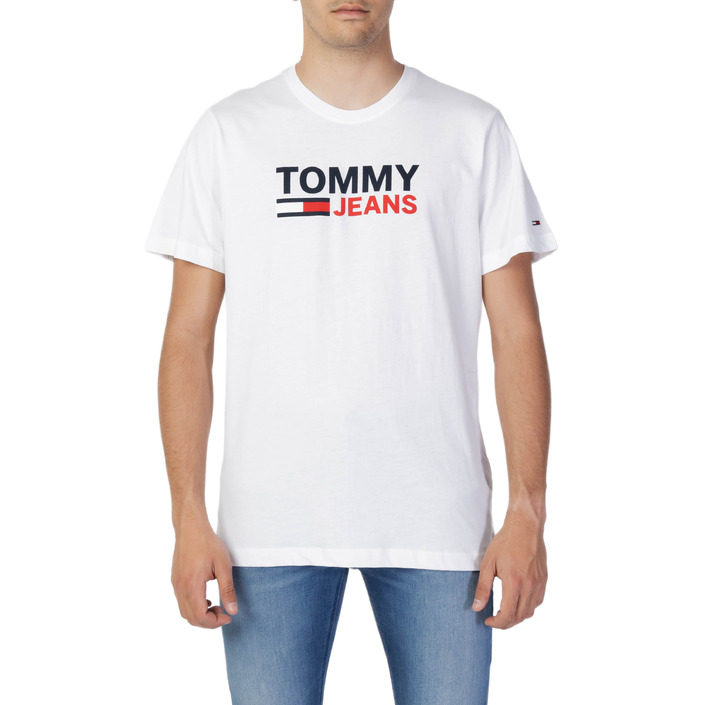 Tommy Jeans - T-shirts Hvid