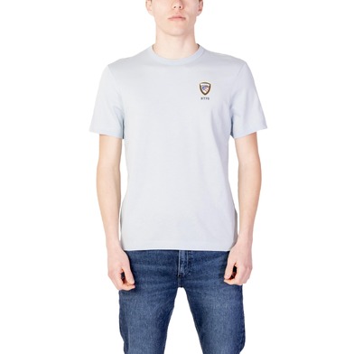 Blauer T-Shirt Uomo
