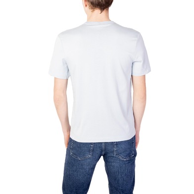 Blauer T-Shirt Uomo