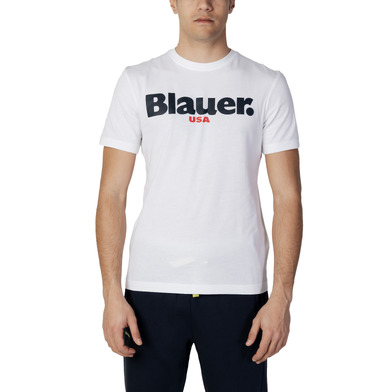 Blauer T-Shirt Uomo