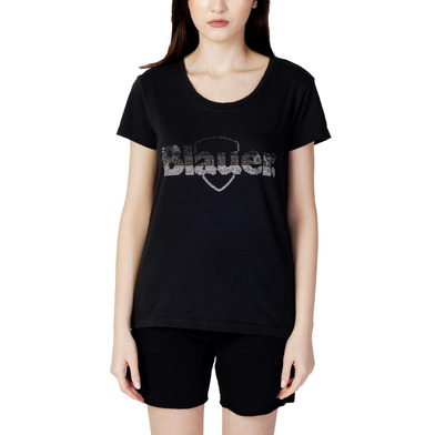 Blauer T-Shirt Donna