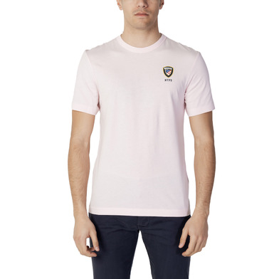 Blauer T-Shirt Uomo