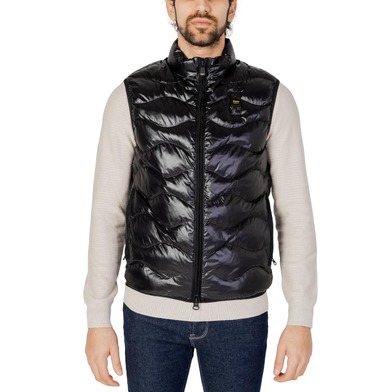 Blauer Gilet Uomo