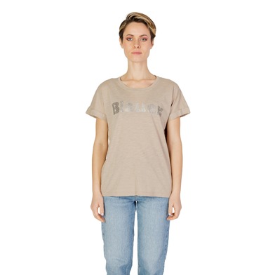 Blauer T-Shirt Donna