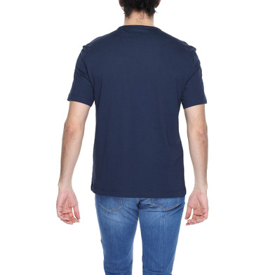 Blauer T-Shirt Uomo