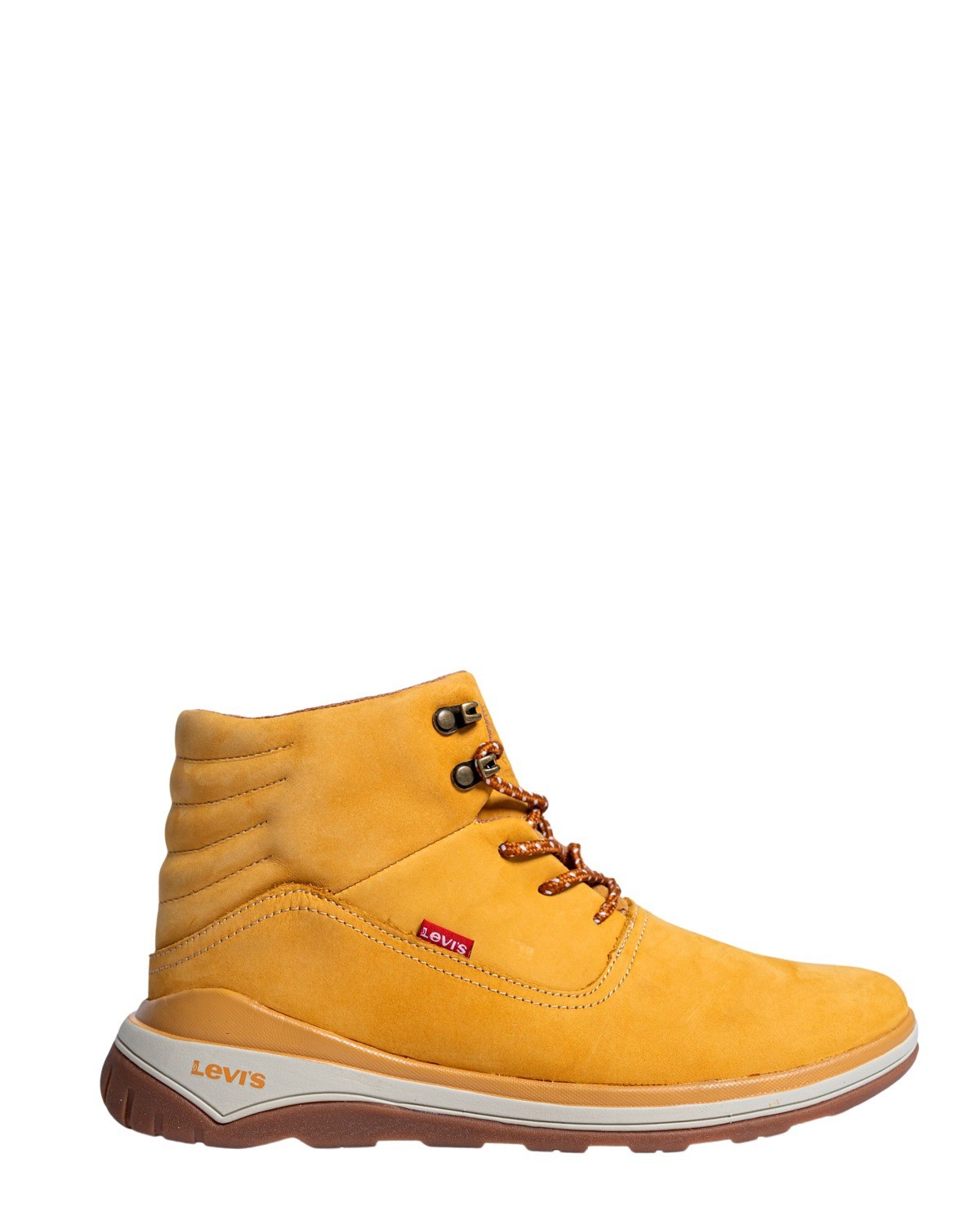 yellow levi shoes