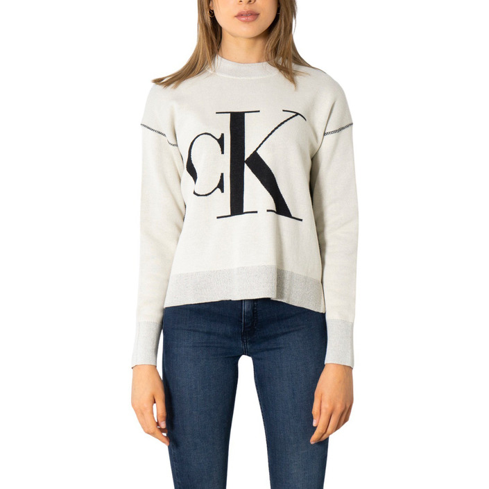 Calvin Klein Jeans - Svetr Žena Béžová