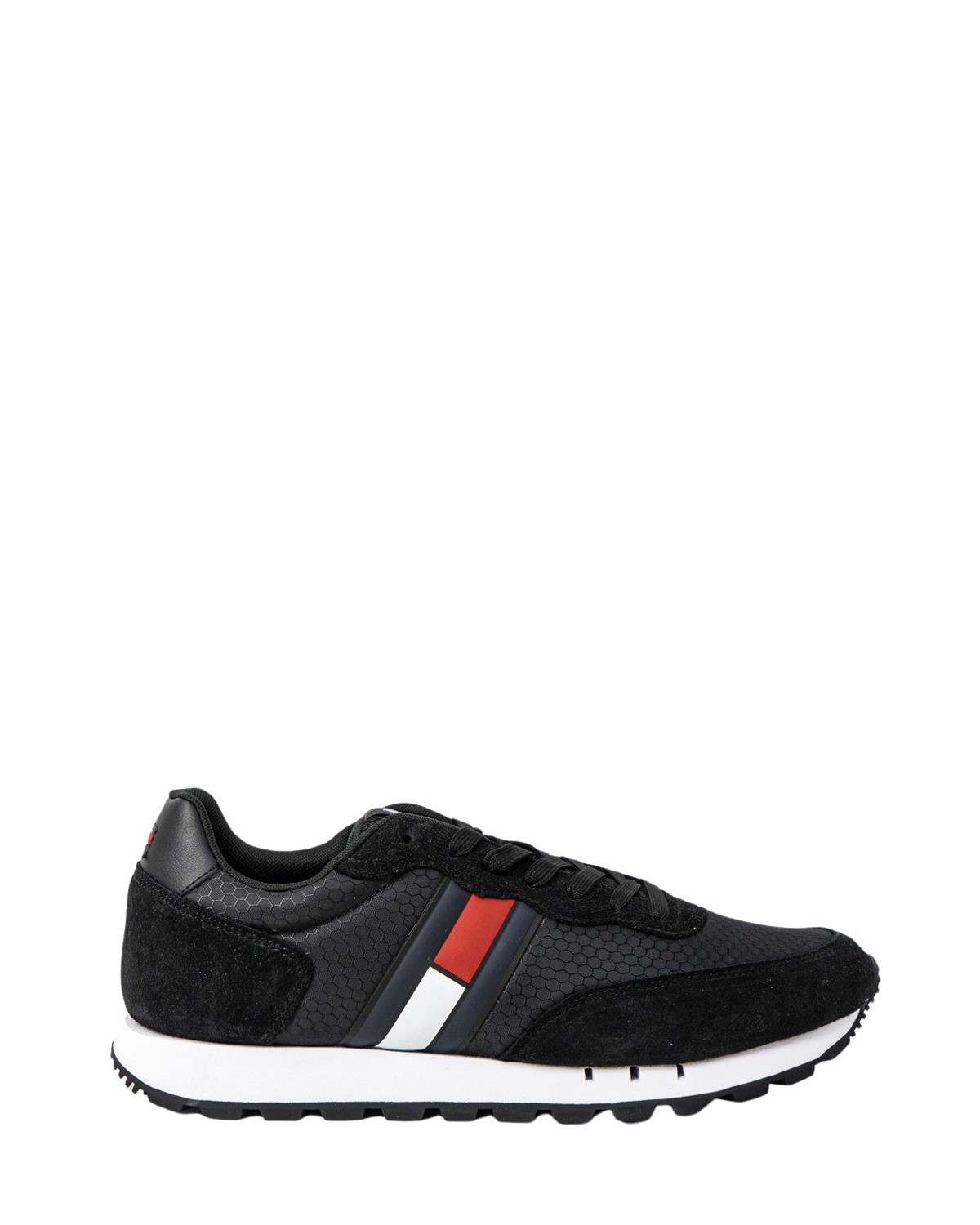 scarpe uomo TOMMY HILFIGER JEANS sneakers nero GC722 - ZOOODE.COM