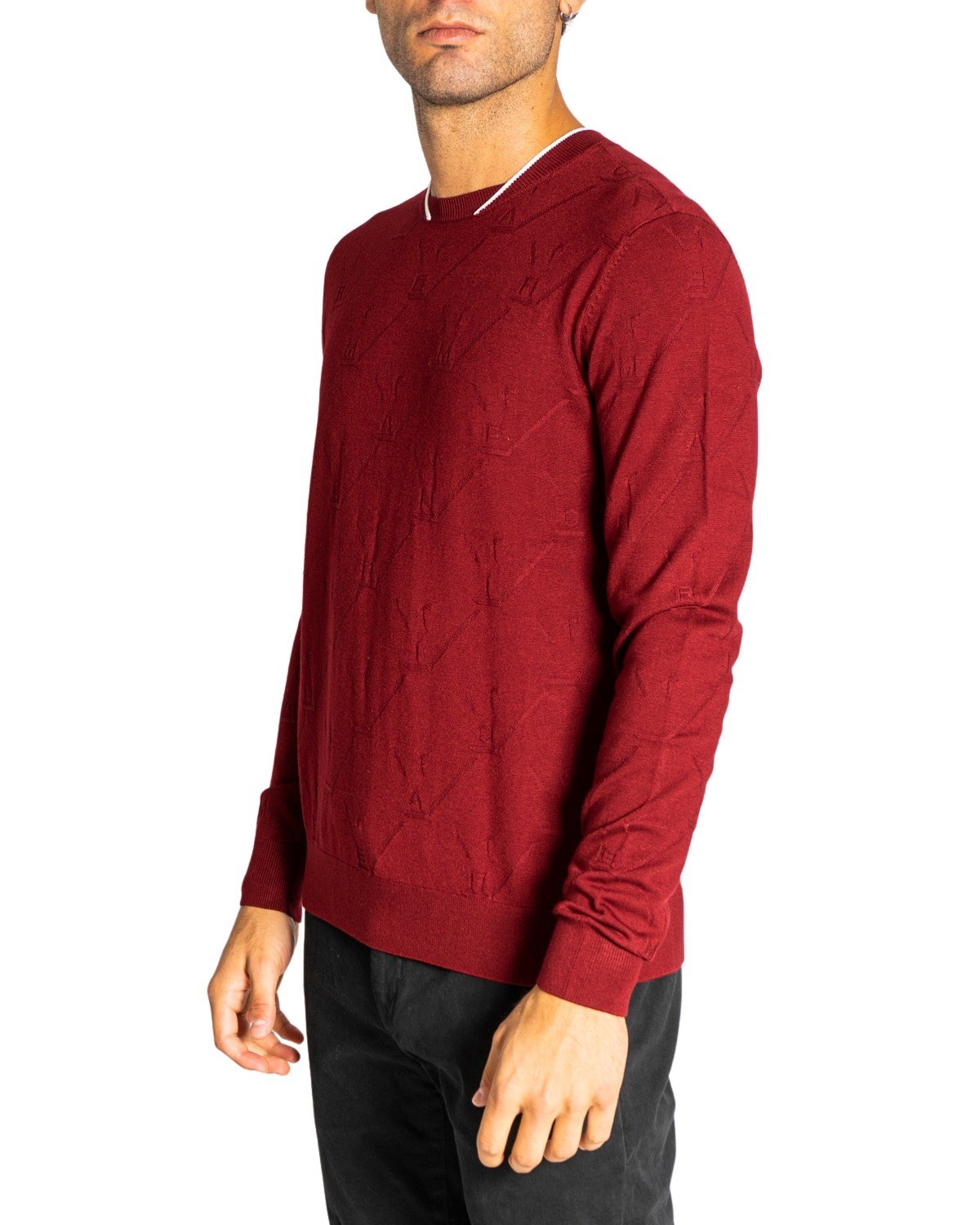 sweater men's EMPORIO ARMANI red GC531 