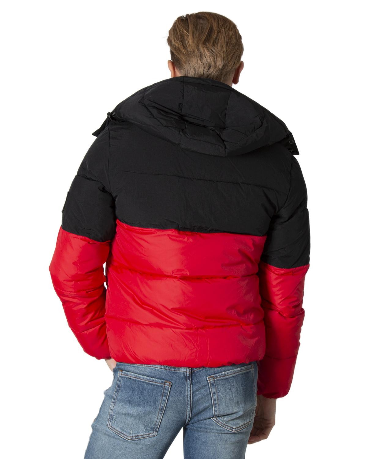 giubbotto uomo CALVIN KLEIN JEANS rosso GB129 - ZOOODE.COM