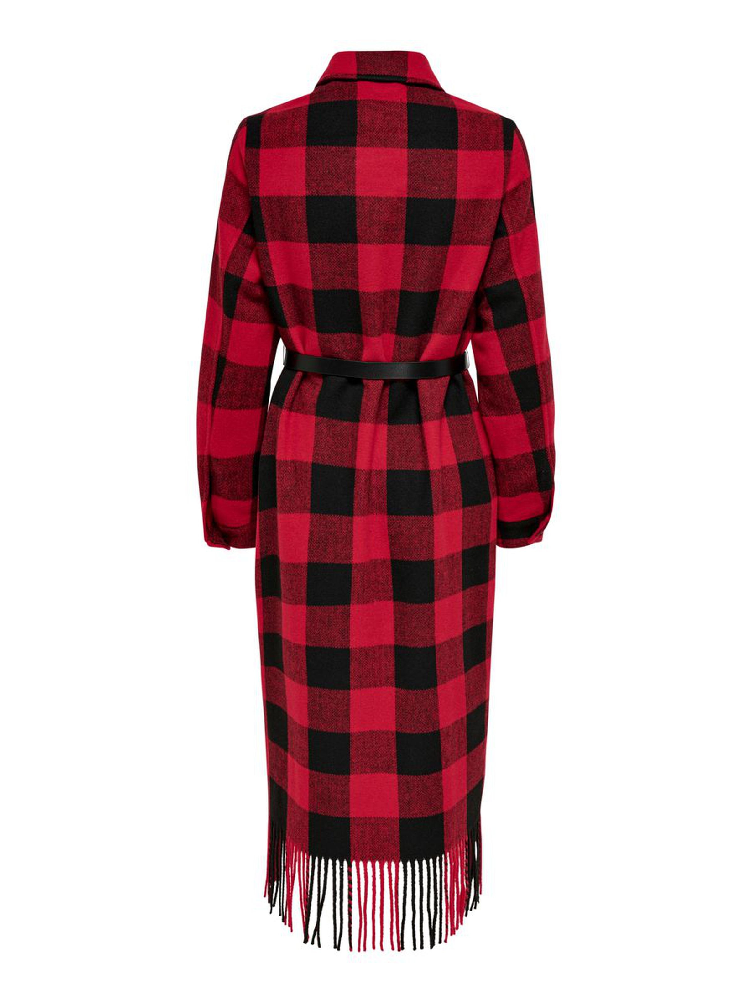 abrigo mujer ONLY rojo GA715 - ZOOODE.COM