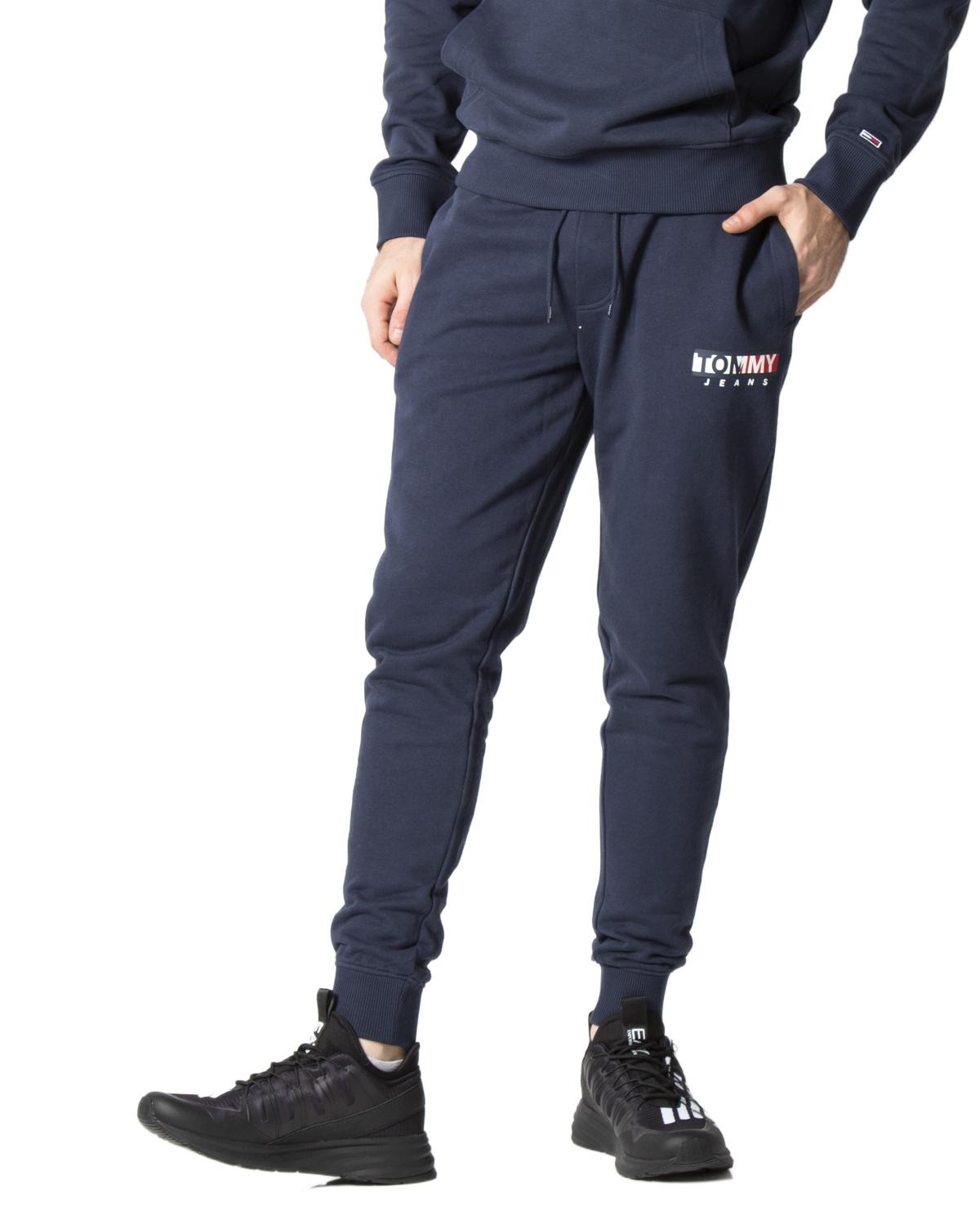 tuta uomo TOMMY HILFIGER JEANS blu GA602 - ZOOODE.COM