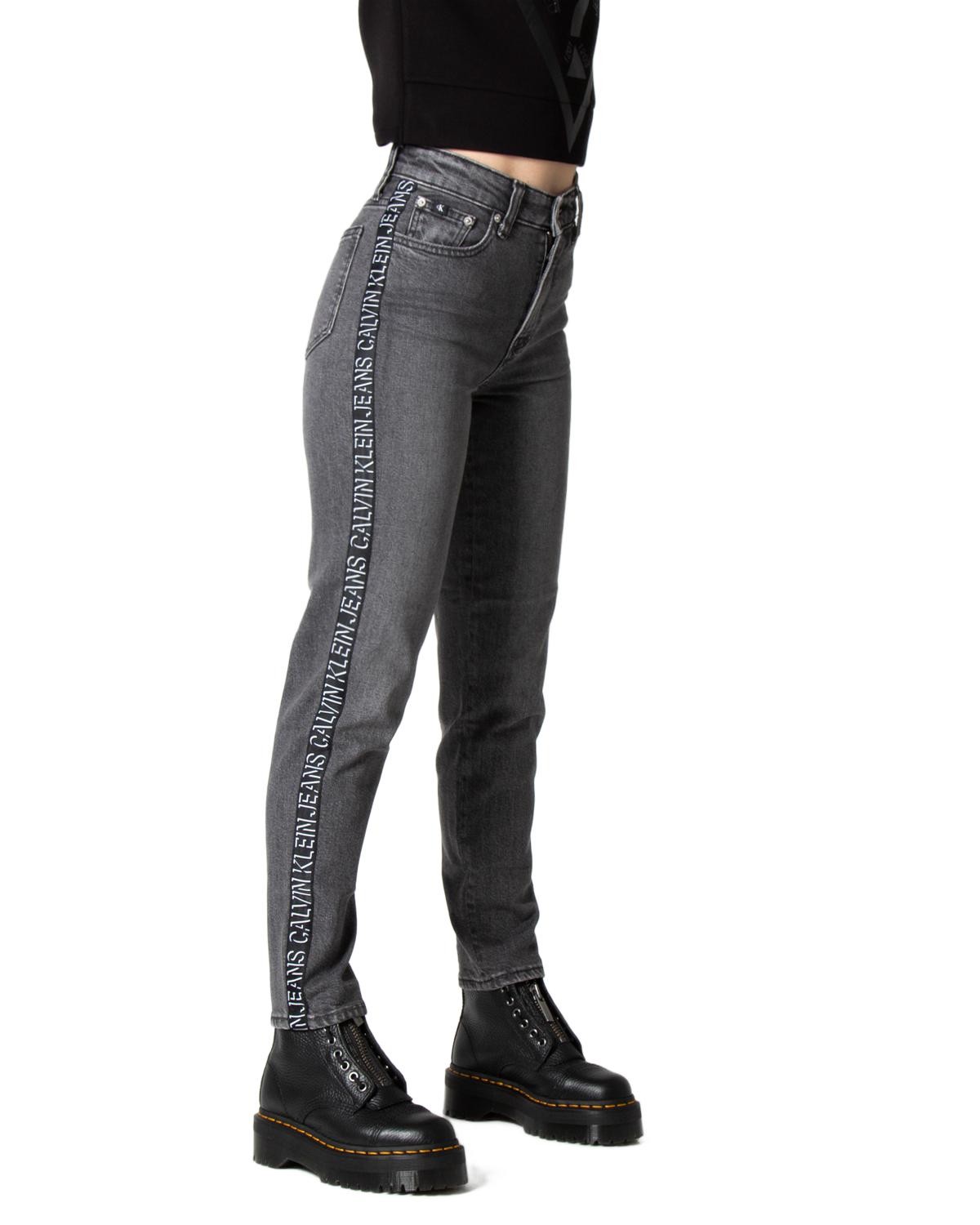 jeans donna CALVIN KLEIN JEANS nero GA533 - ZOOODE.COM