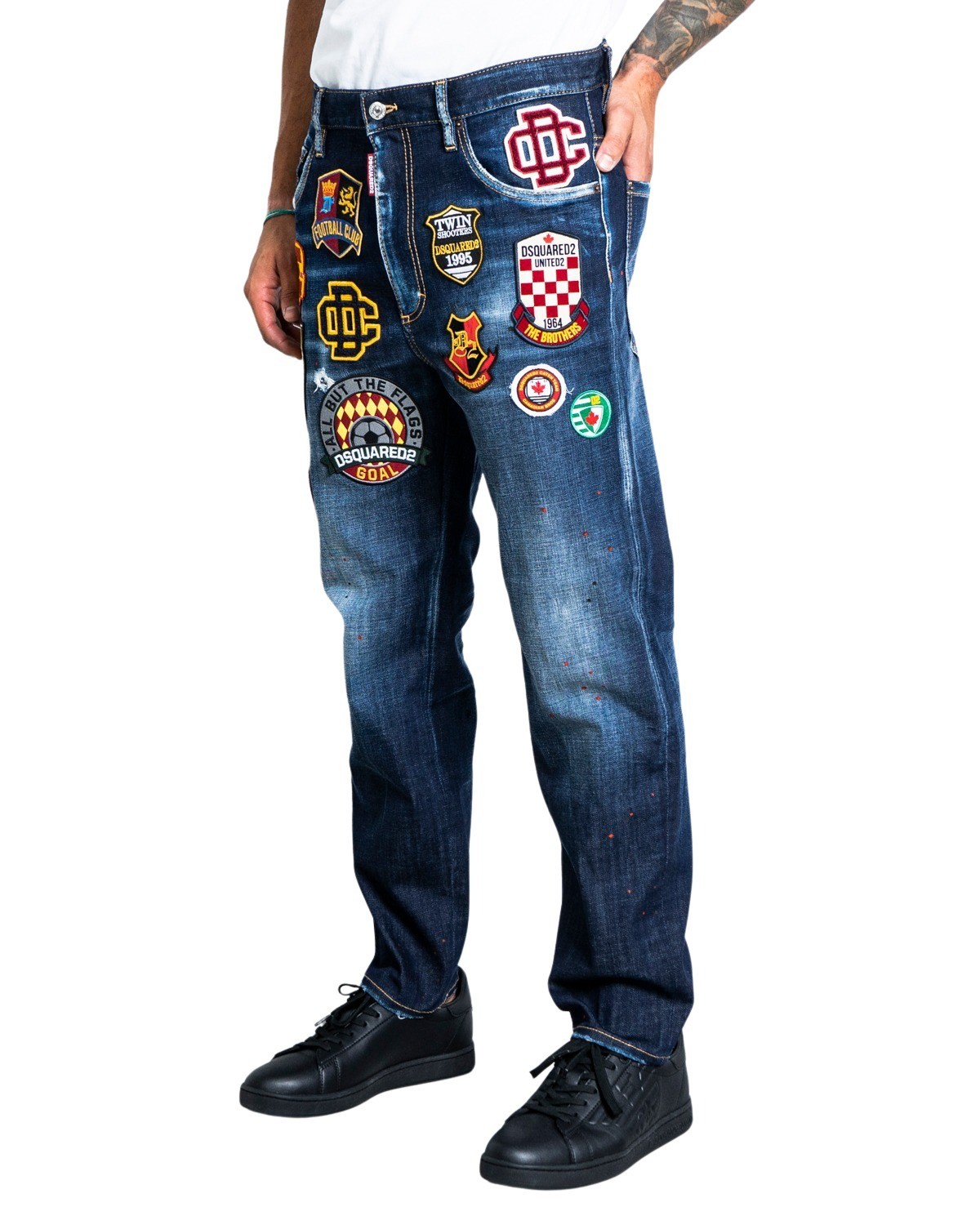 jeans uomo DSQUARED2 blu GA257 - ZOOODE.COM