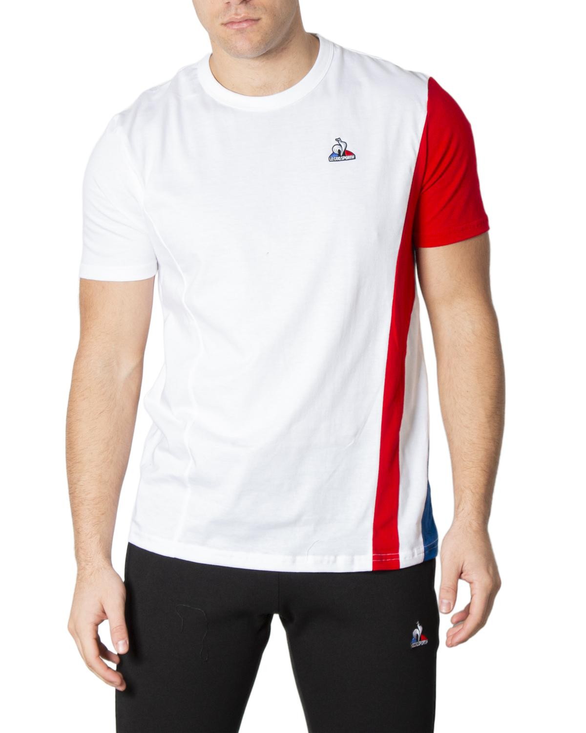 T-shirt Homme Le Coq Sportif en blanc pour vêtements homme | Galeries  Lafayette : un large choix de $libelle | Galeries Lafayette