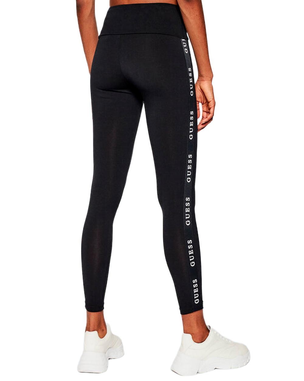 leggings donna GUESS ACTIVE nero GA151 - ZOOODE.COM