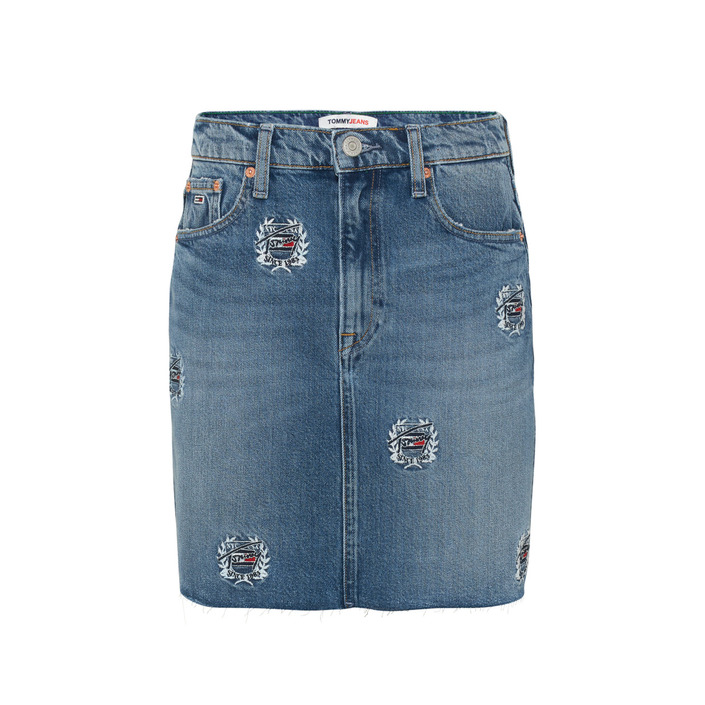 Tommy Hilfiger Jeans - Sukně Žena Modrá