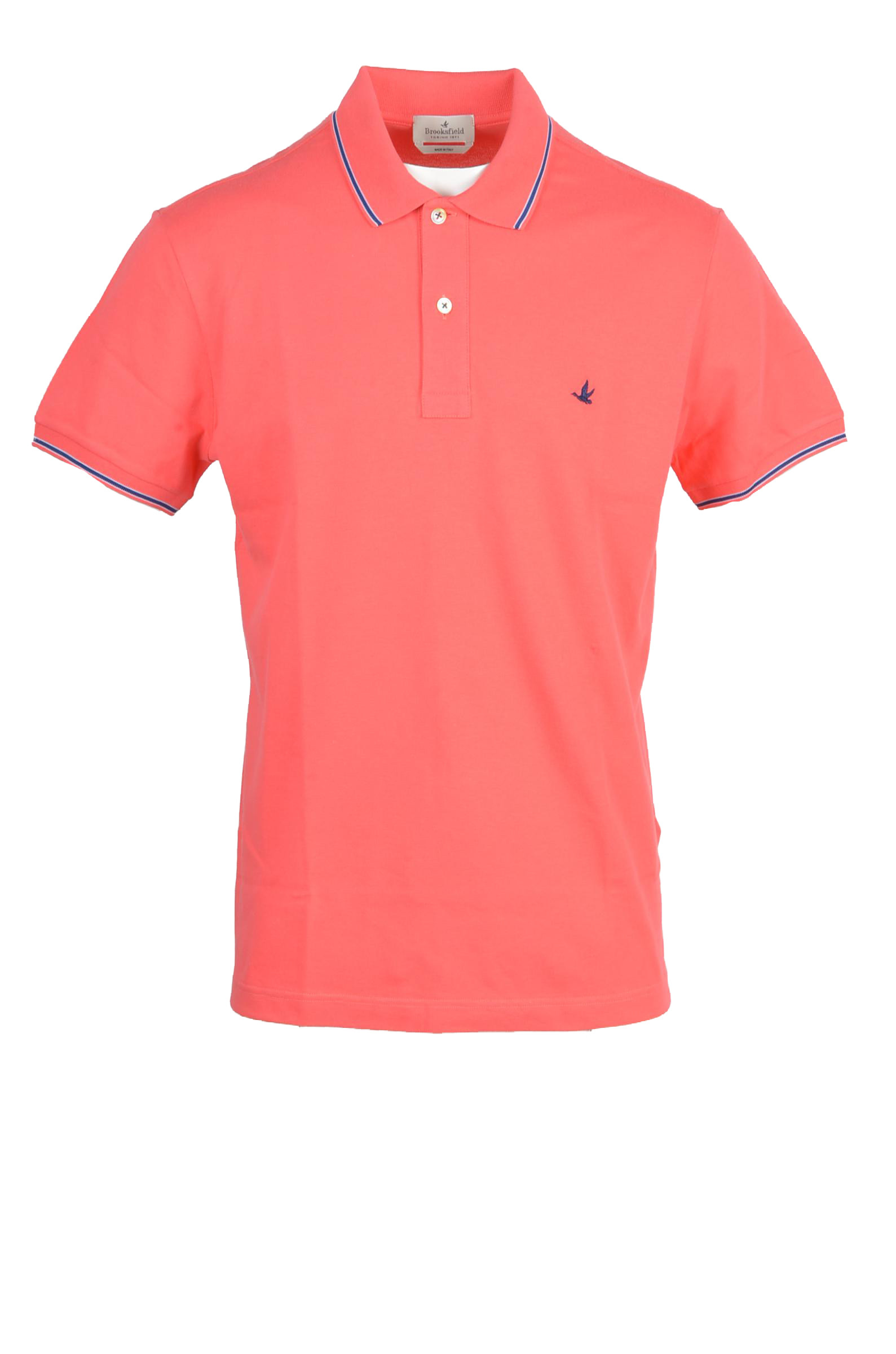 polo uomo BROOKSFIELD rosa GL188 - ZOOODE.COM