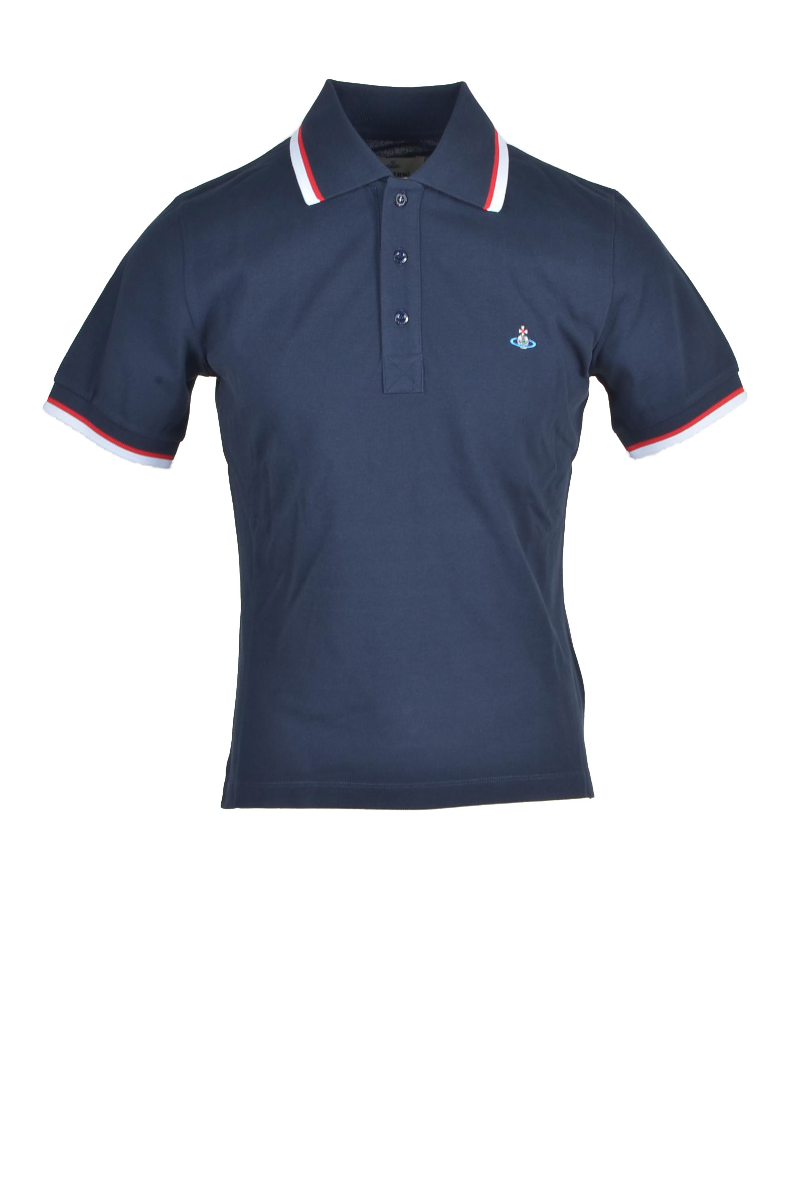 polo shirt men's VIVIENNE WESTWOOD blue 