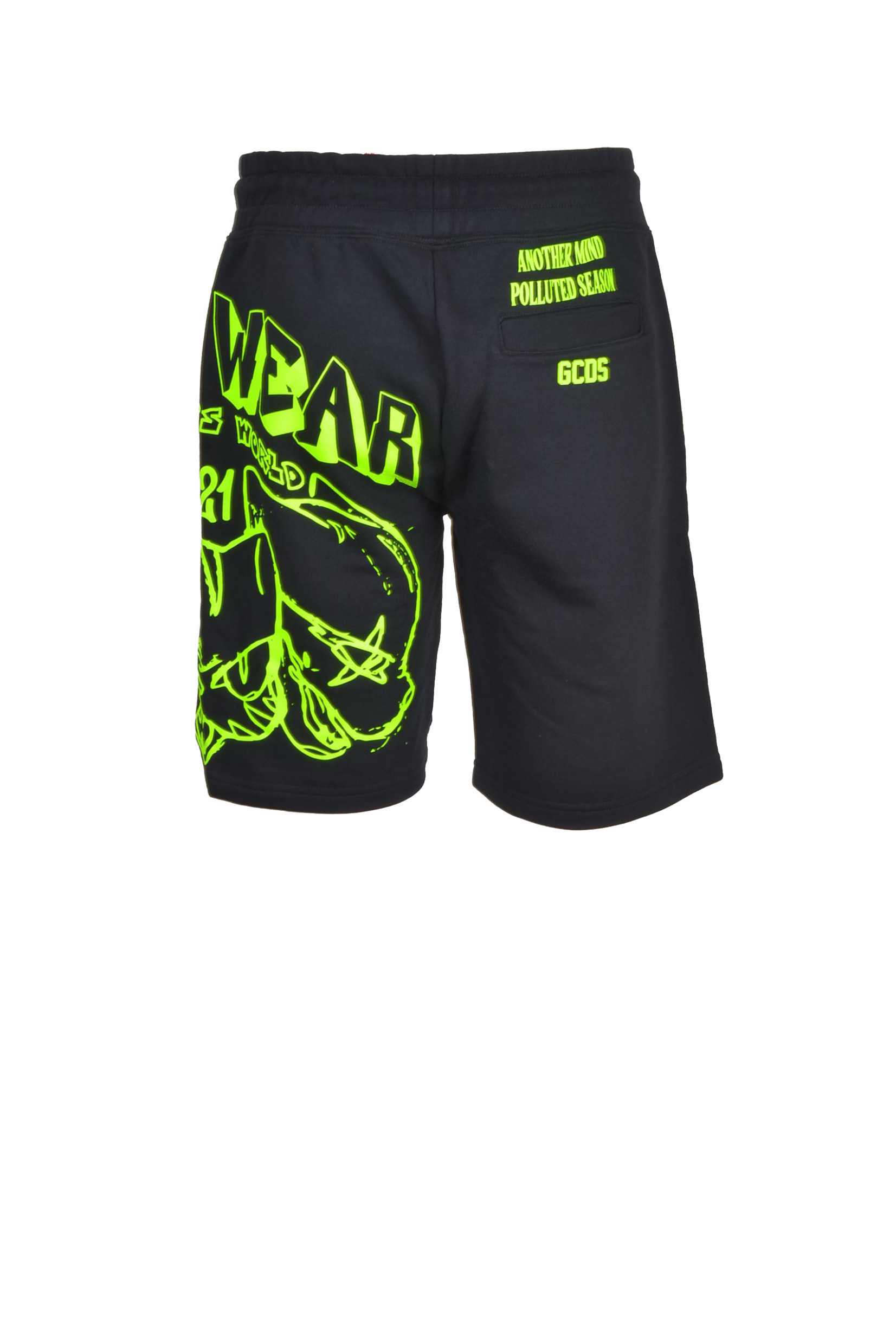 bermuda uomo GCDS nero GI911 - ZOOODE.COM