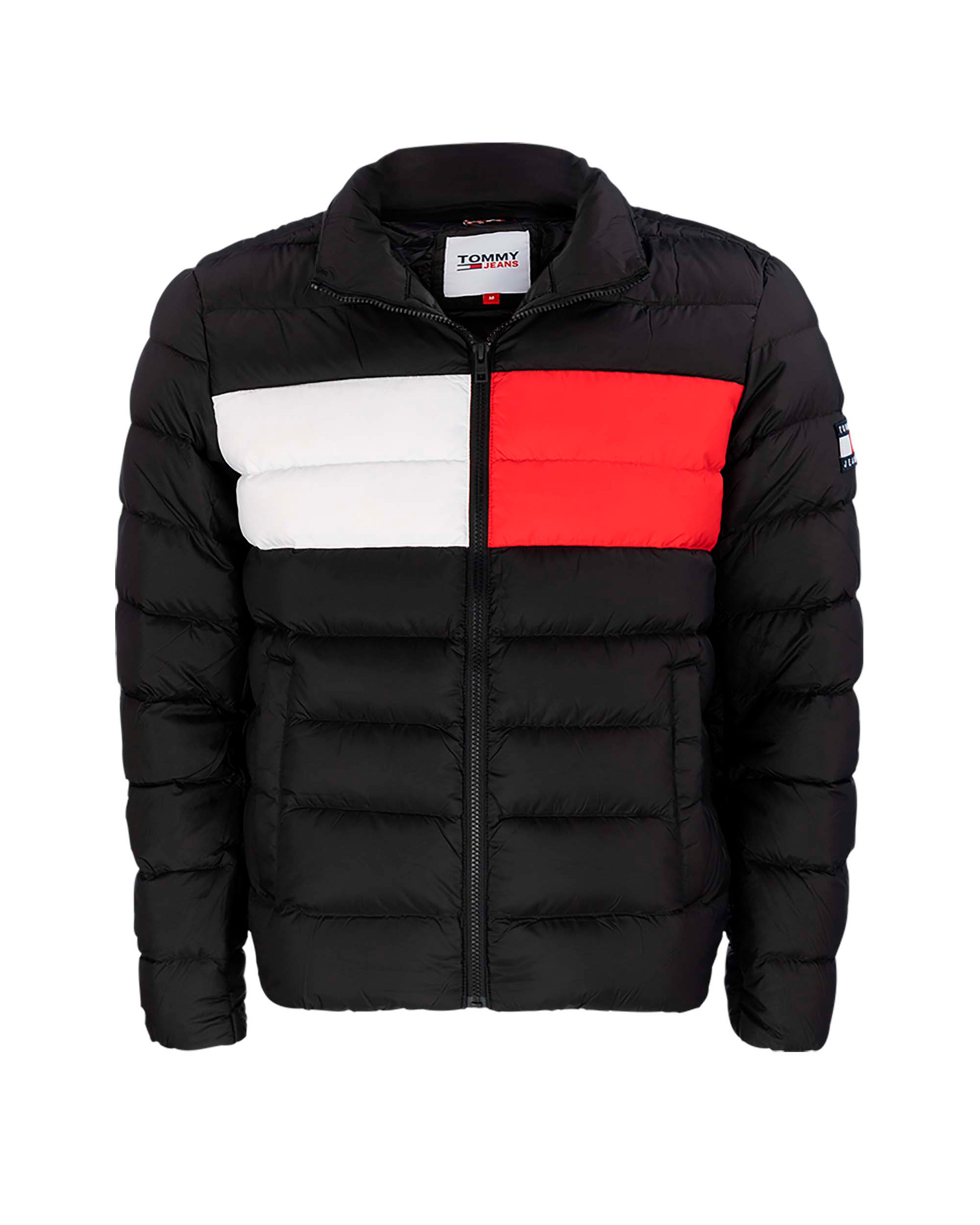 giubbotto uomo TOMMY HILFIGER JEANS nero GI615 - ZOOODE.COM