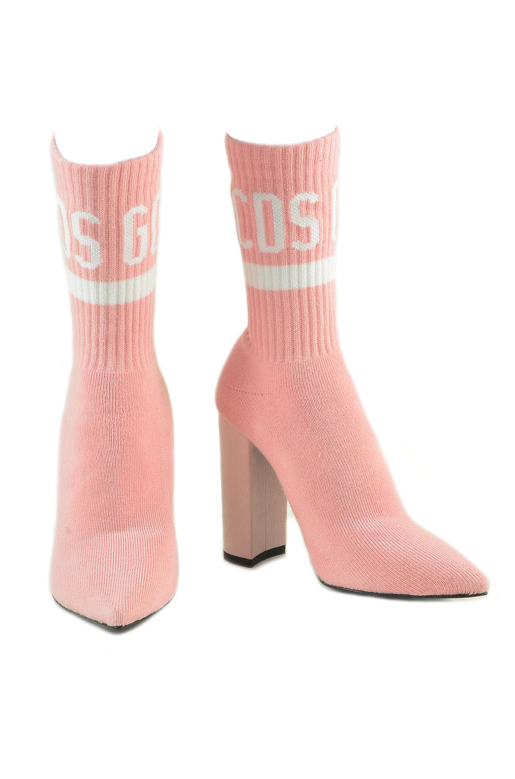 scarpe donna GCDS stivali rosa GI504 - ZOOODE.COM