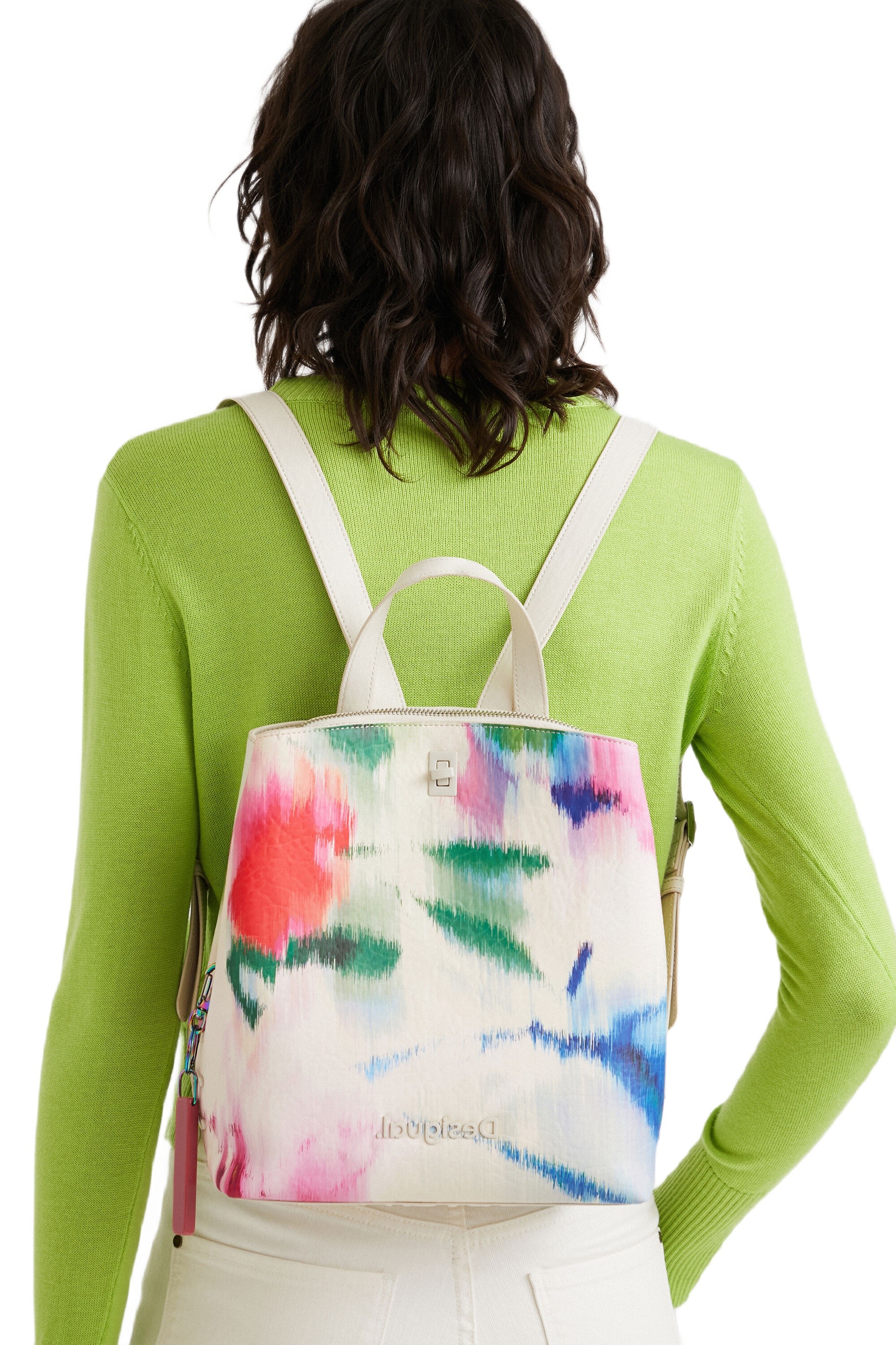 borsa zaino donna DESIGUAL beige GI013 - ZOOODE.COM